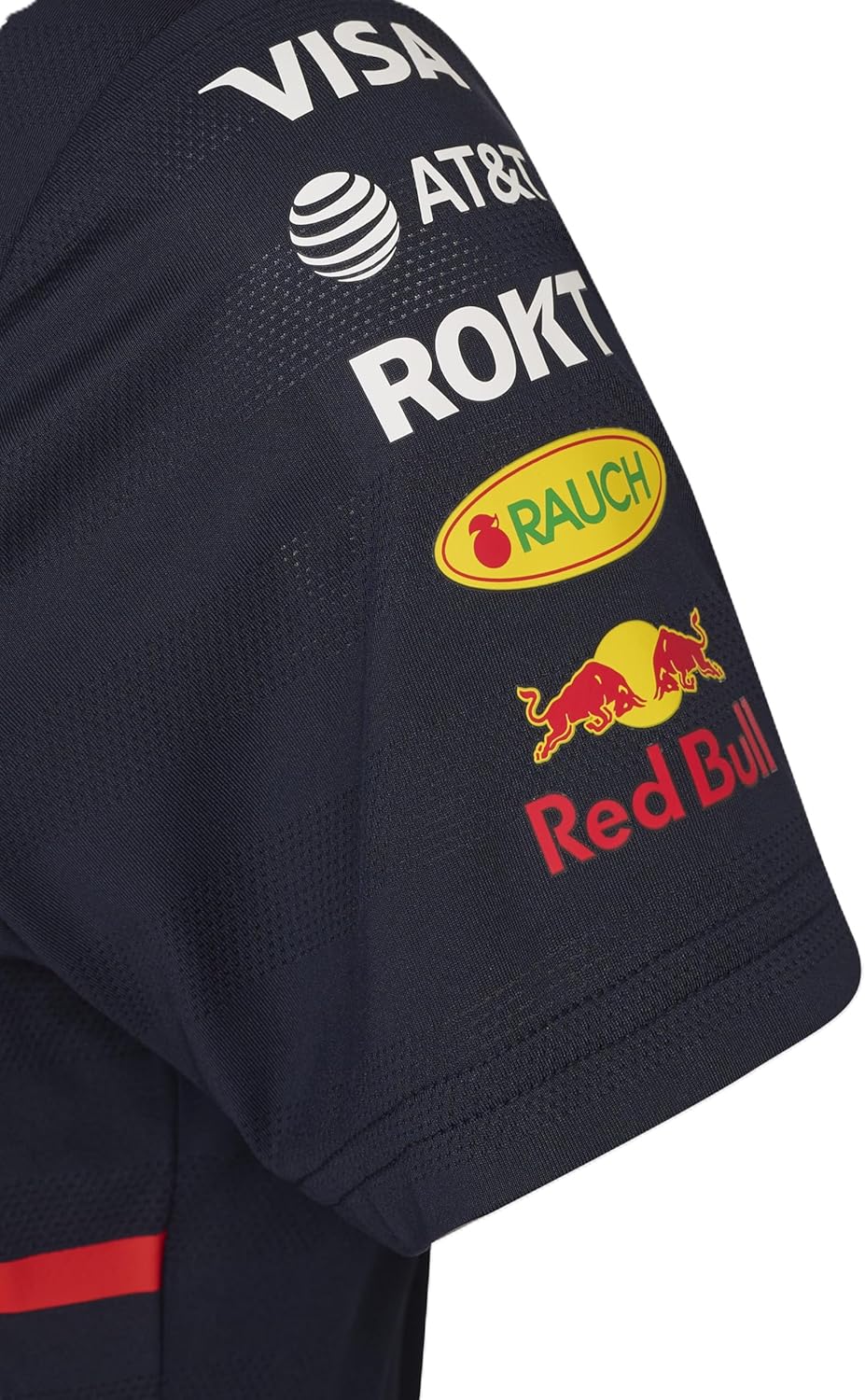 Castore Oracle Red Bull Racing Women’s Teamline Polo Shirt – Official 2025/26 F1 Team | Premium Jacquard Fabric | Regular Fit - Image 6