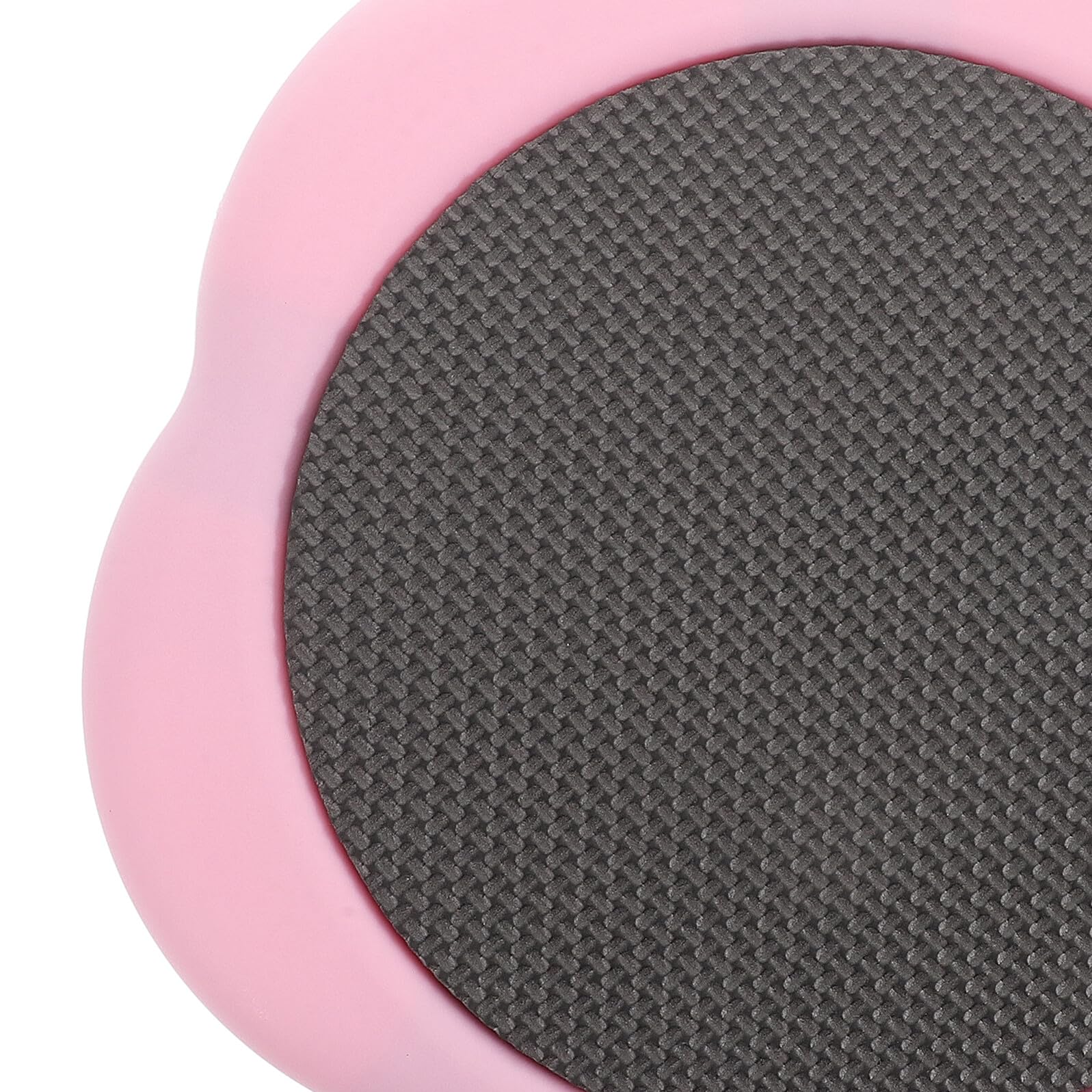 Disco Deslizante para Ejercicios Abdominales con Cinco Ruedas Color Rosa Equipo de Entrenamiento para Tonificación del Core Casa Abdominal Estable para Fitness y