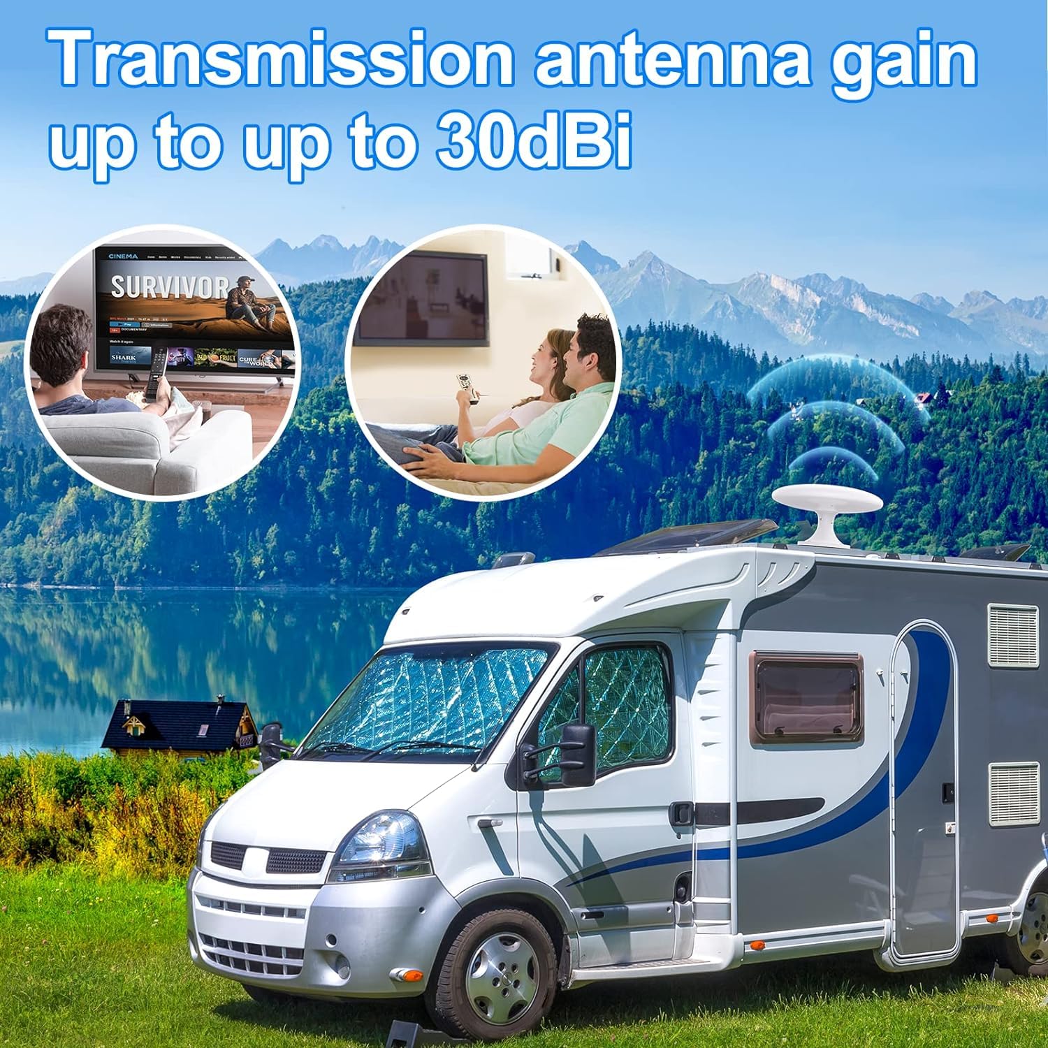 Antenne télescopique Putikeeg Radio à Ondes Courtes de 5,6 m PUTIKEEG DIY Radio Antenne à tirant en Acier Inoxydable avec Radio numérique Récepteur stéréo Bluetooth Récepteur Audio vidéo Home cinéma
