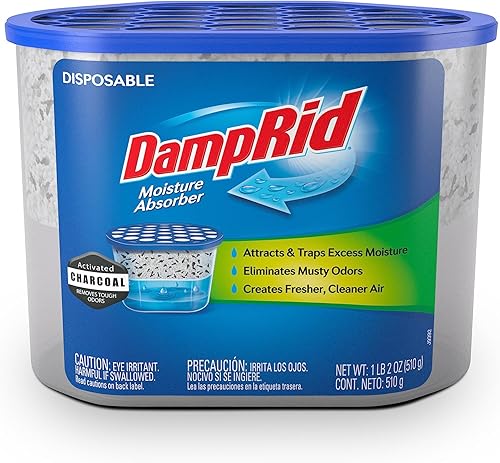 Absorbedor de humedad DampRid FG118RV carbón vegetal RV 18 onzas