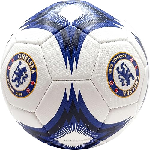 Miniatura 2 de Icon Sports Balón de fútbol oficial del Chelsea FC, CHL154BLT, color blanco, talla 3