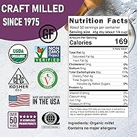 Vista 2 de Great River Milling Mijo orgánico con cáscara Grano antiguo de grano entero Sin gluten y superalimento de alto contenido de fibra Sin OMG