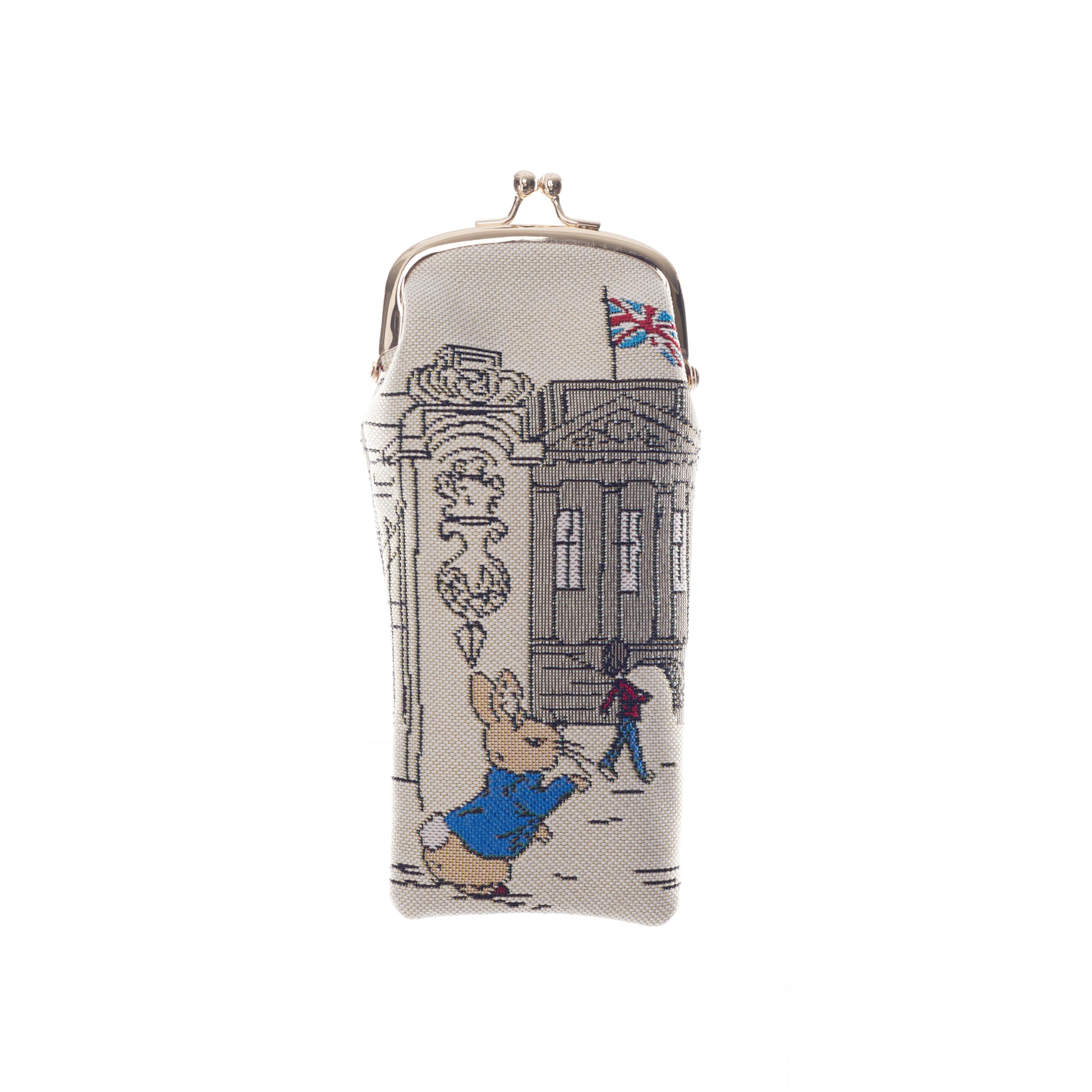 Signare Women's Victorian Peter Tapestry Glasses Case For Eyeglass Case With Fashion Pattern Design (Gpch-) (Victorian Peter)