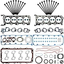 Cylinder Head Gasket Bolts Set Oil Pan Gasket Fit For Ford 2V 4.6L V8 99-00