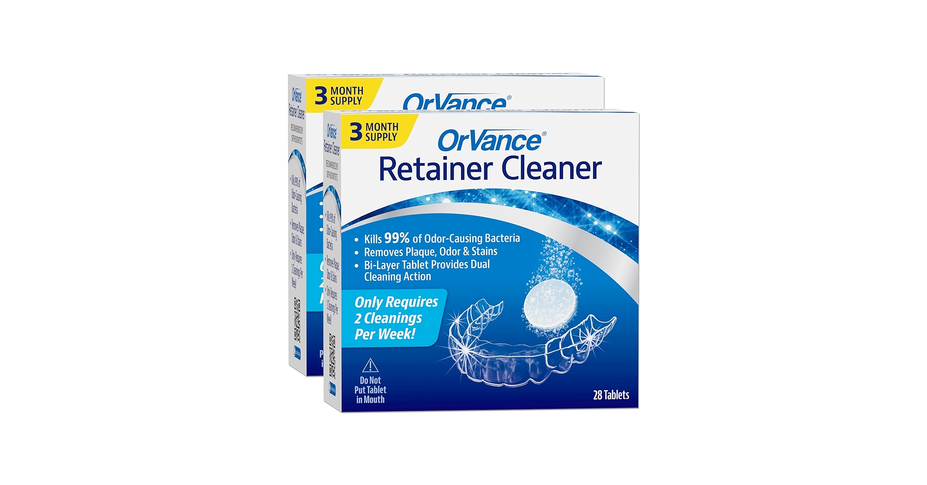 Amazon.com : OrVance Retainer Cleaner Tablets (6 Month