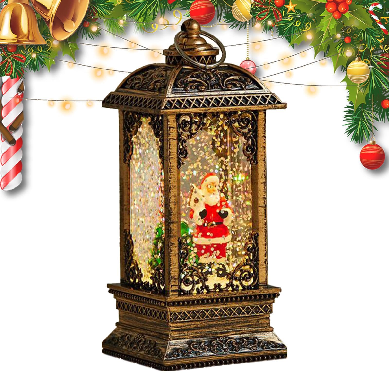 Lanterne de Noël lumineuse : cadeau parfait pour amis et famille