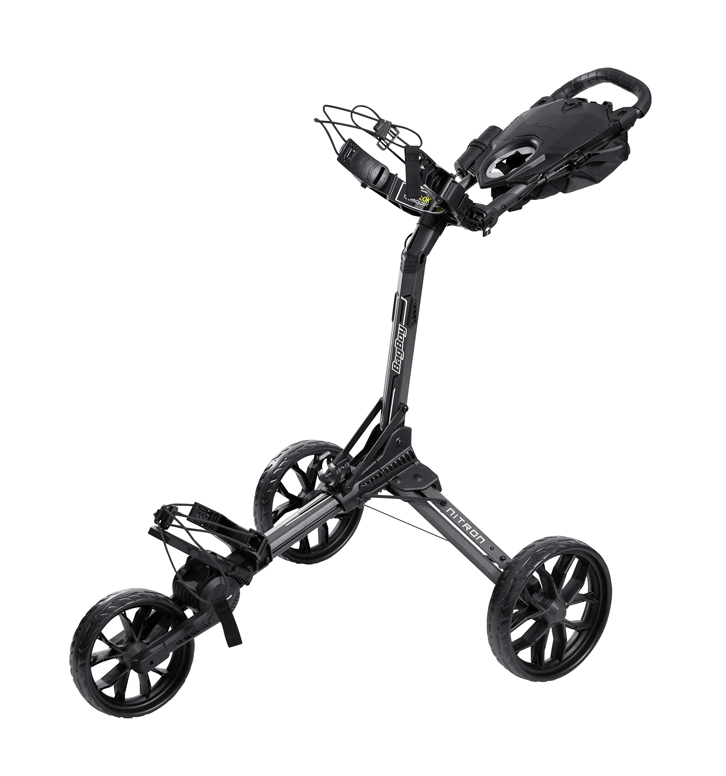 Bag Boy Nitron Golf Trolley, graphite/charcoal