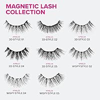 Vista 6 de i•ENVY Pestañas magnéticas de doble fuerza reutilizables