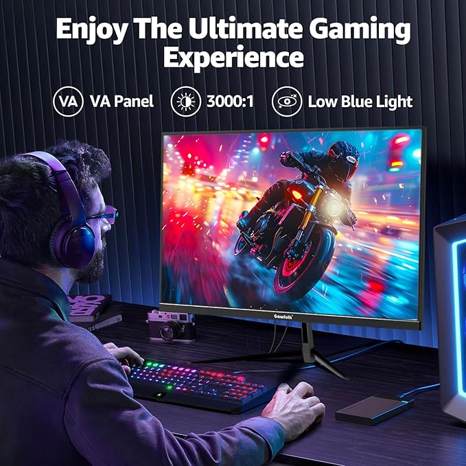 Monitor Curvo Gaming 32 Pulgadas QHD 180Hz miniatura 3