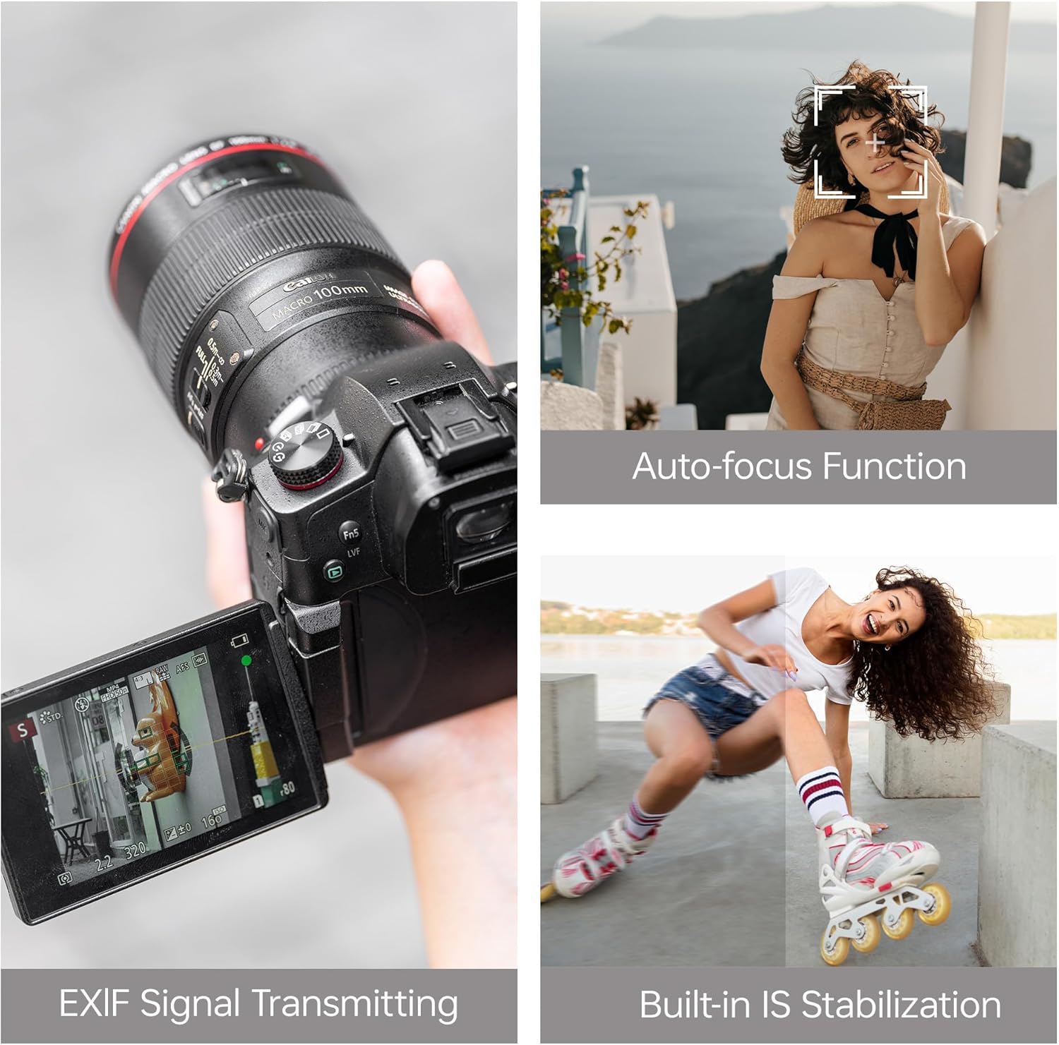 VILTROX EF-M1 Pro Lens Mount Adapter Auto-Focus Lens Converter Compatible with Canon EF/EF-S Lenses for Micro 4/3 Cameras GH5 GH4 GH6 GH5S GF5 GF1 GX9 G9 GX7 GF7 GM5 OM-D, E-M1 II, Z CAM E2