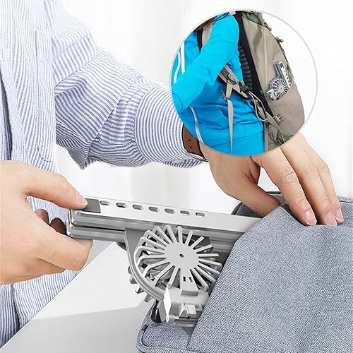 Miniatura 7 de Foldable Laptop Stand with RGB Cooling Portable Gaming Notebook Holder Suitable for 17" Laptops Foldable Laptop Stand