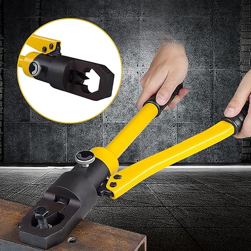 Miniatura 4 de PIOCAIYIN - Divisor de tuercas hidráulicas, divisor de tuercas portátil con caja de almacenamiento YP-24, herramienta divisor de tuercas 10T rango