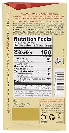 Choc Bar White Strawberry