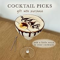 Vista 3 de MORA PURE - Juego de 4 vasos de margarita de 12 onzas, vasos de bar modernos para Martini, Daiquiri congelado, fiestas tropicales de verano