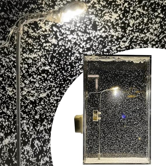 Lighted Up Snow Scene Streetlamp Christmas Scenery Nightlight Tabletop Ornament for Desktop Mantels Home Decoration Street Light Lamp