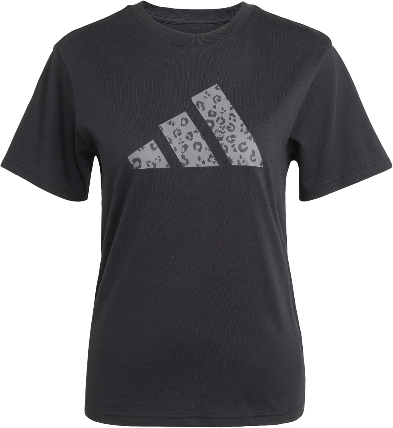 Adidas Womens Animal Print Graphic T-Shirt