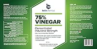 Vista 1 de Vinagre 75% Puro - Grado Industrial Concentrado 32oz