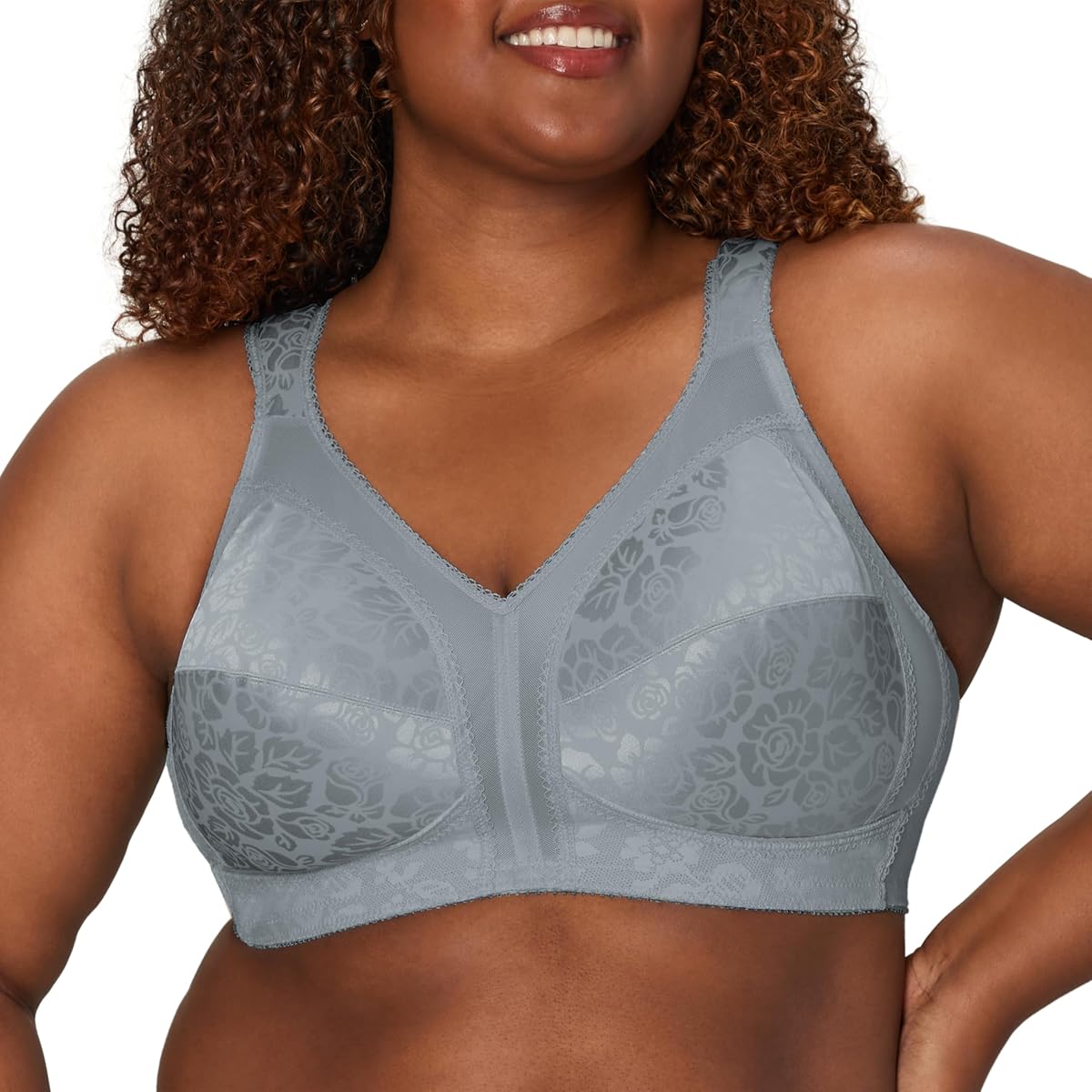 Playtex Women's 18 Hour Wireless Bra 4693, Comfort-Strap Wireless Bra, Full-Coverage Bra, Single Or 2-Pack