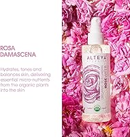 Vista 2 de Alteya UDSA Agua de rosas búlgara orgánica de 3.4 onzas líquidas en espray