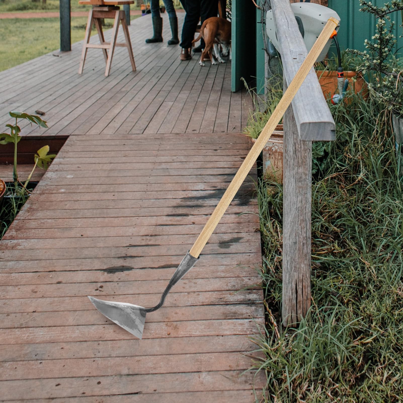TOYANDONA Gartenhacke Robuste Grabewerkzeug für Effektives Graben und Unkrautjäten Tragbar und Langlebig für Gartenarbeit und Pflanzenpflege