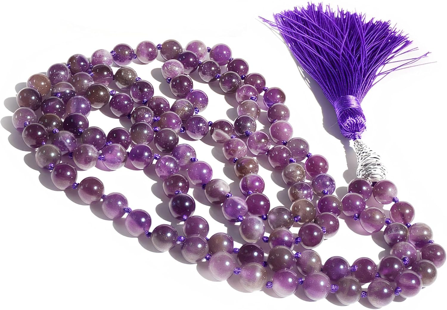 Mala Beads 108 Handmade Necklace,Natural... Mala Beads 108 Handmade Necklace,Natural...