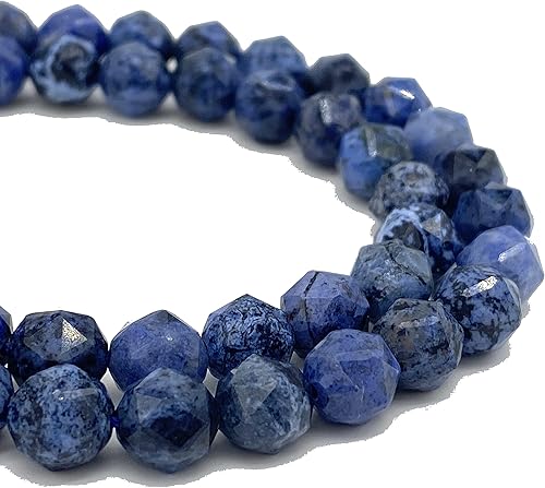 Miniatura 2 de ABCGEMS - Cuentas de amatista brasileña (técnica avanzada de incisión de estrellas para una dispersión óptima de la luz y brillo) Chakra Energy -