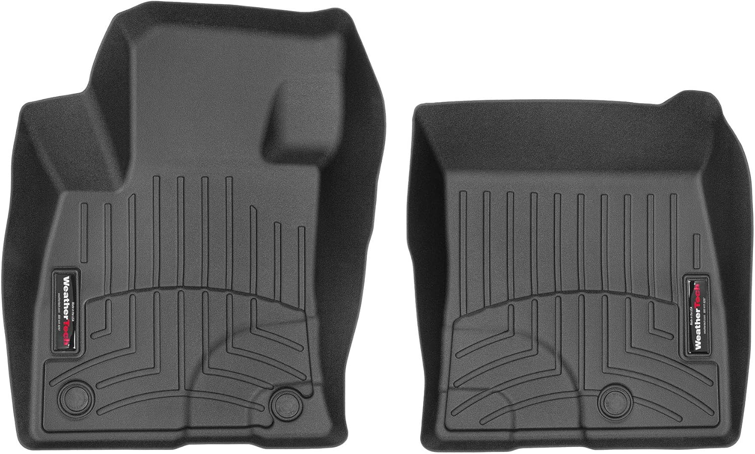 WeatherTech Custom Fit FloorLiners for Ford Escape, Escape, 1st Row (4415871), Black