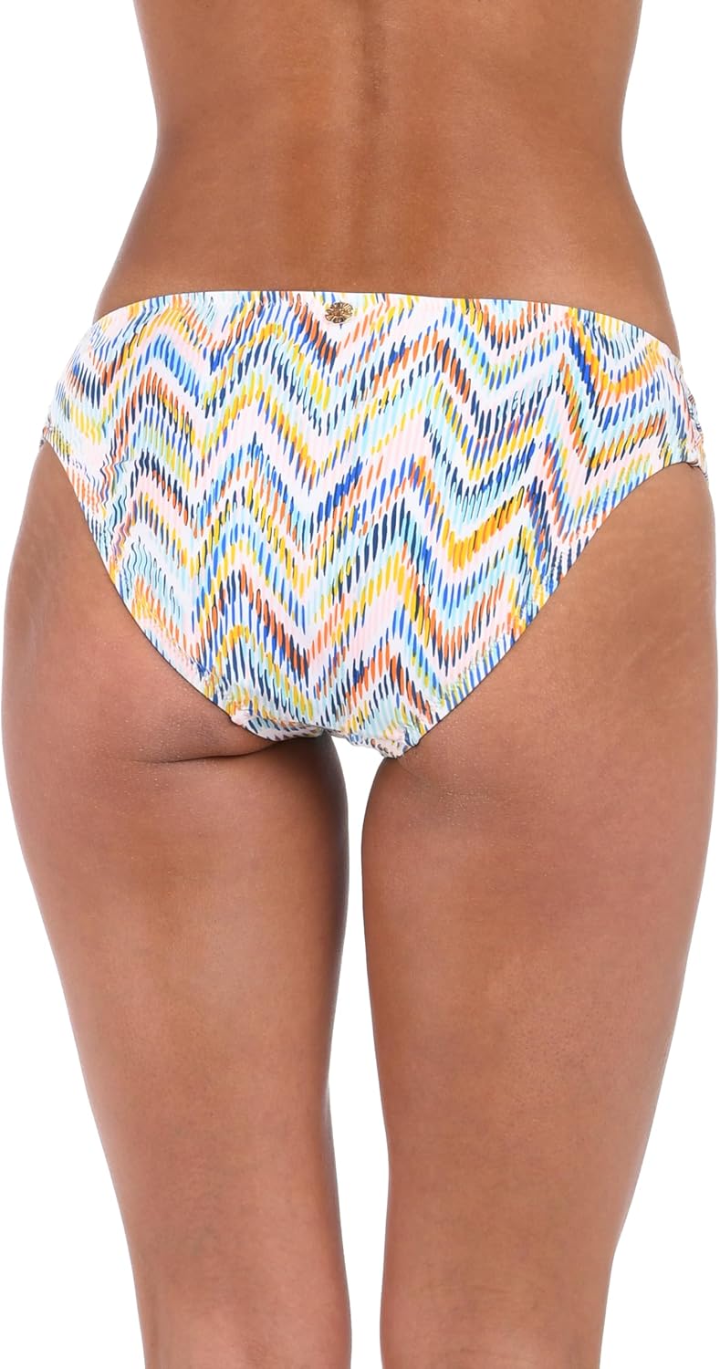 Sunshine 79 Women's Side Shirred Hipster Bikini Swimsuit