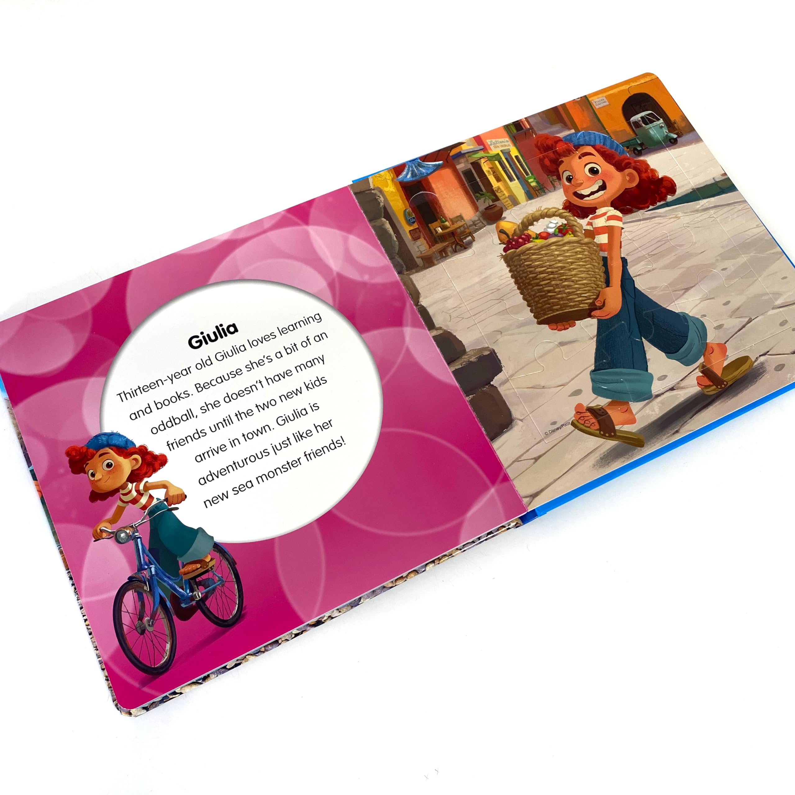 Disney / Pixar Luca My First Puzzle Book - Jigsaw Puzzles for kids, 10-page board book, 5 puzzles to enjoy - Image 6