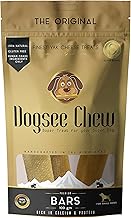 Dogsee Chew Bars for Dogs - Small Bars | 100% Natural Yak Chews | Smoke Dried | Long Lasting | Helps Fight Plaque & Tartar | Promotes Healthy Immune System (Pack of 1)