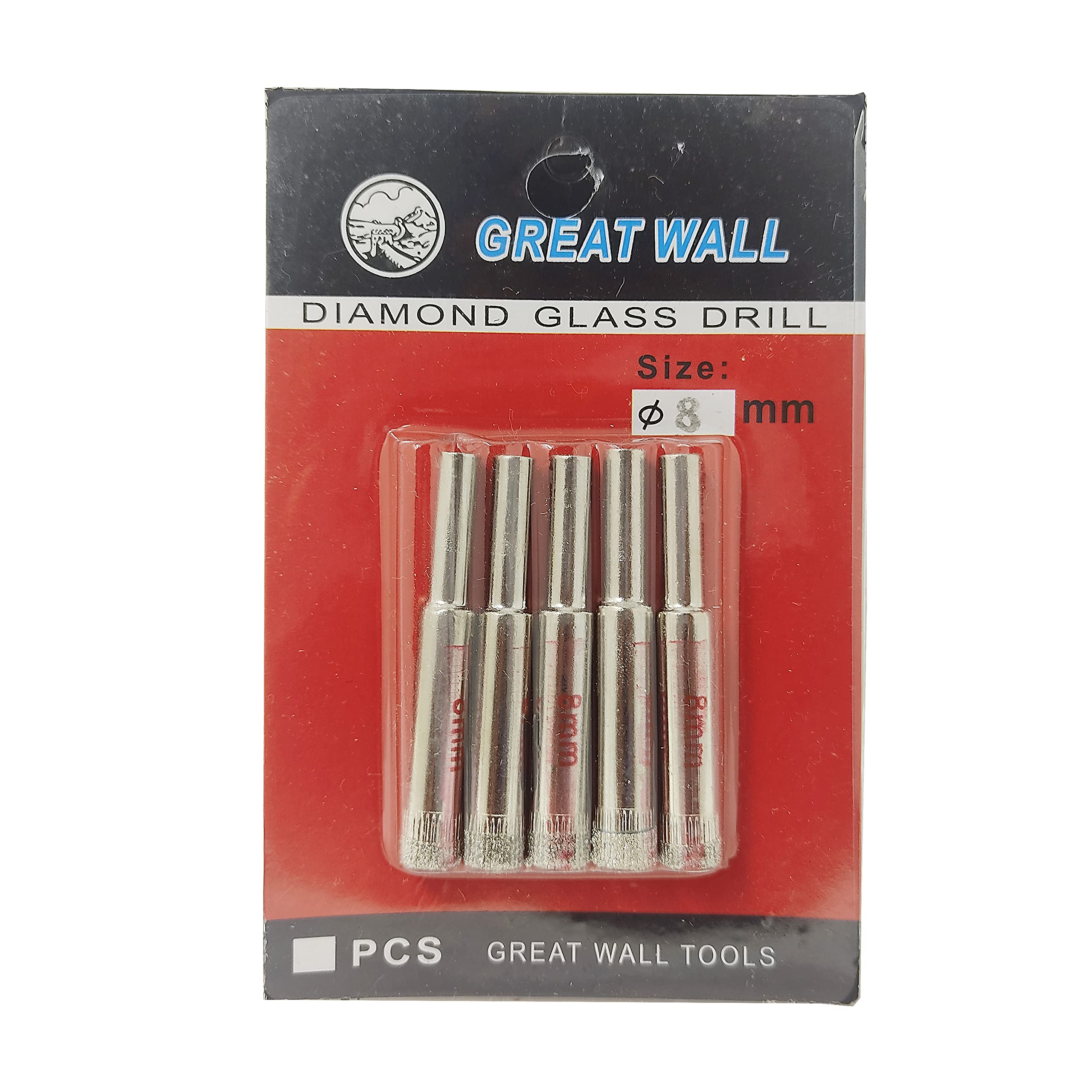 Excel Impex Diamond Glass Drill Bit 8mm (set of 5) Diamond Hole Saw Kit for Glass, Ceramics, Porcelain, Ceramic Tile, Marble Glass Cutter (B0BFRHKNMK) Amazon Price History, Amazon Price Tracker