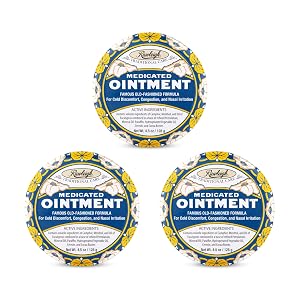 Rawleigh Medicated Ointment 4 5 oz Blue Tin Topical Chest Rub for Cold Nasal Congestion Minor Aches and