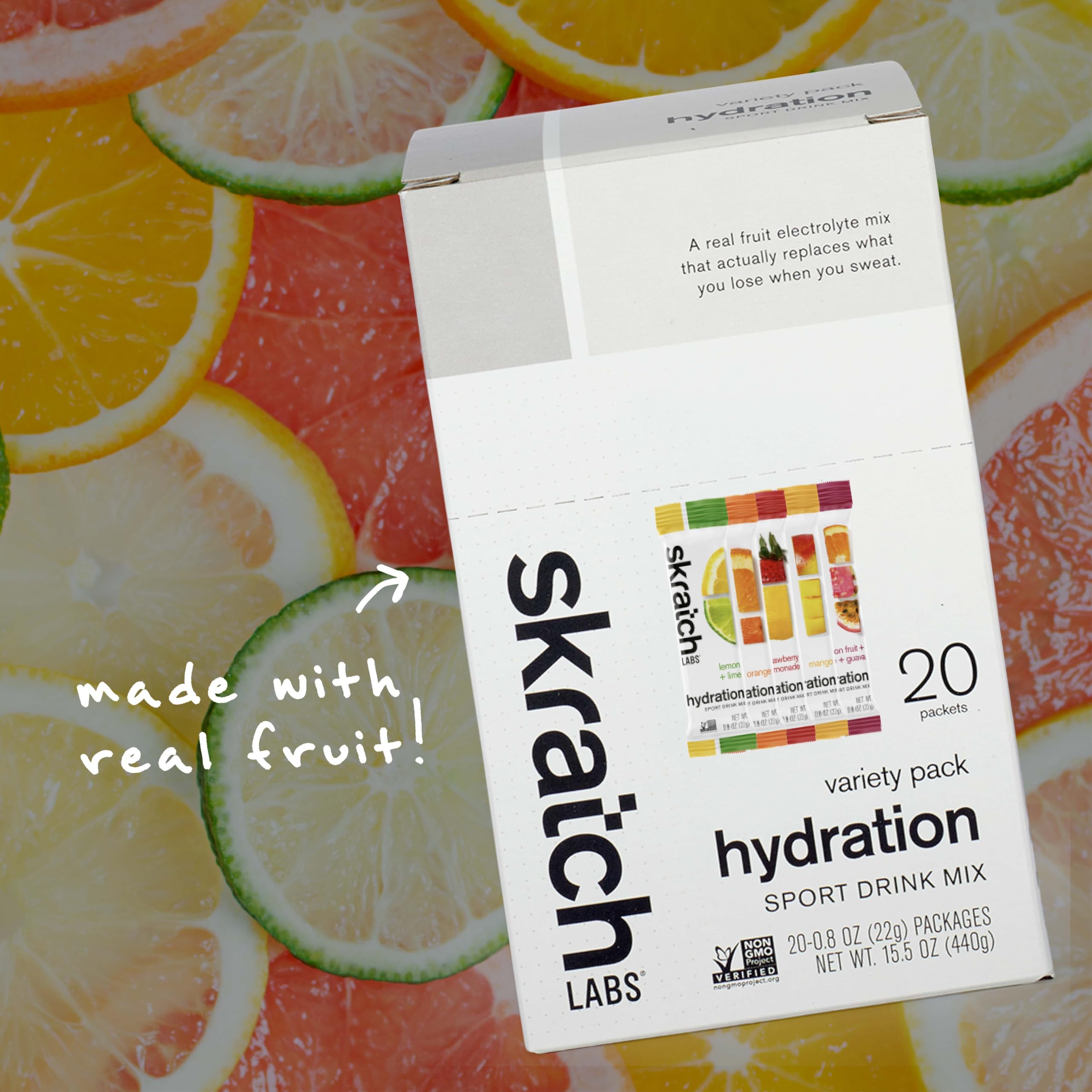Skratch Labs Hydration Drink Mix, Electrolytes, Variety Pack, 20 Pack — Amazon image 11