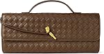 Woven Purse For Women Evening Clutch Woven Leather Handbags Crossbody Bag Suede Purse Formal Evening bag