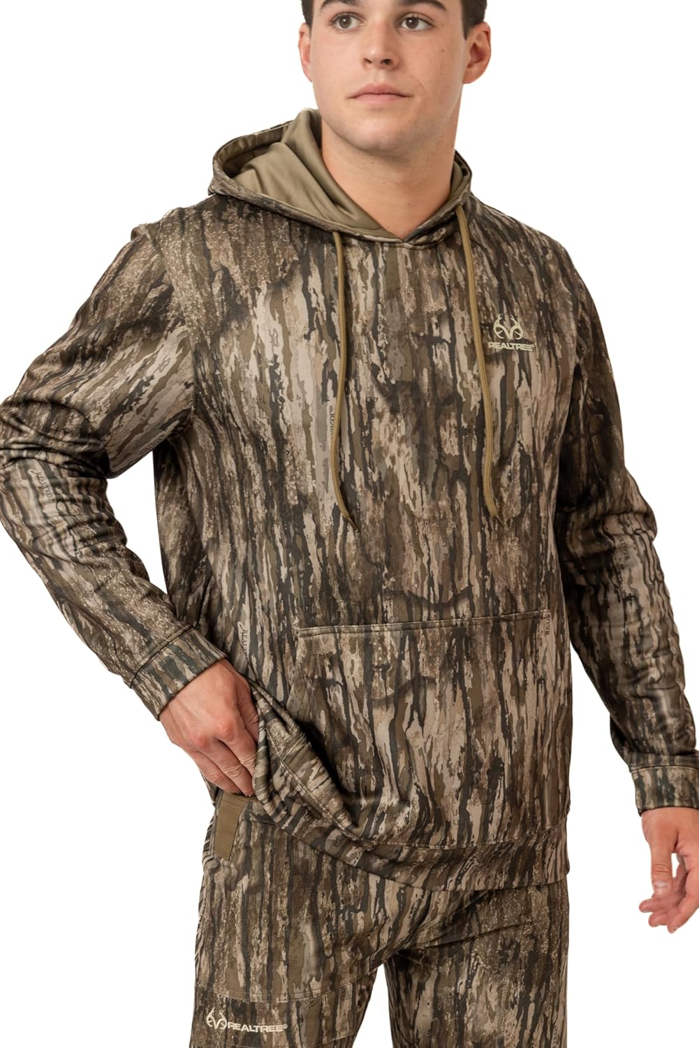 Realtree Men’s Camouglage High Pile Fleece Hoodie sweatshirt - Hunting Outdoor Gear