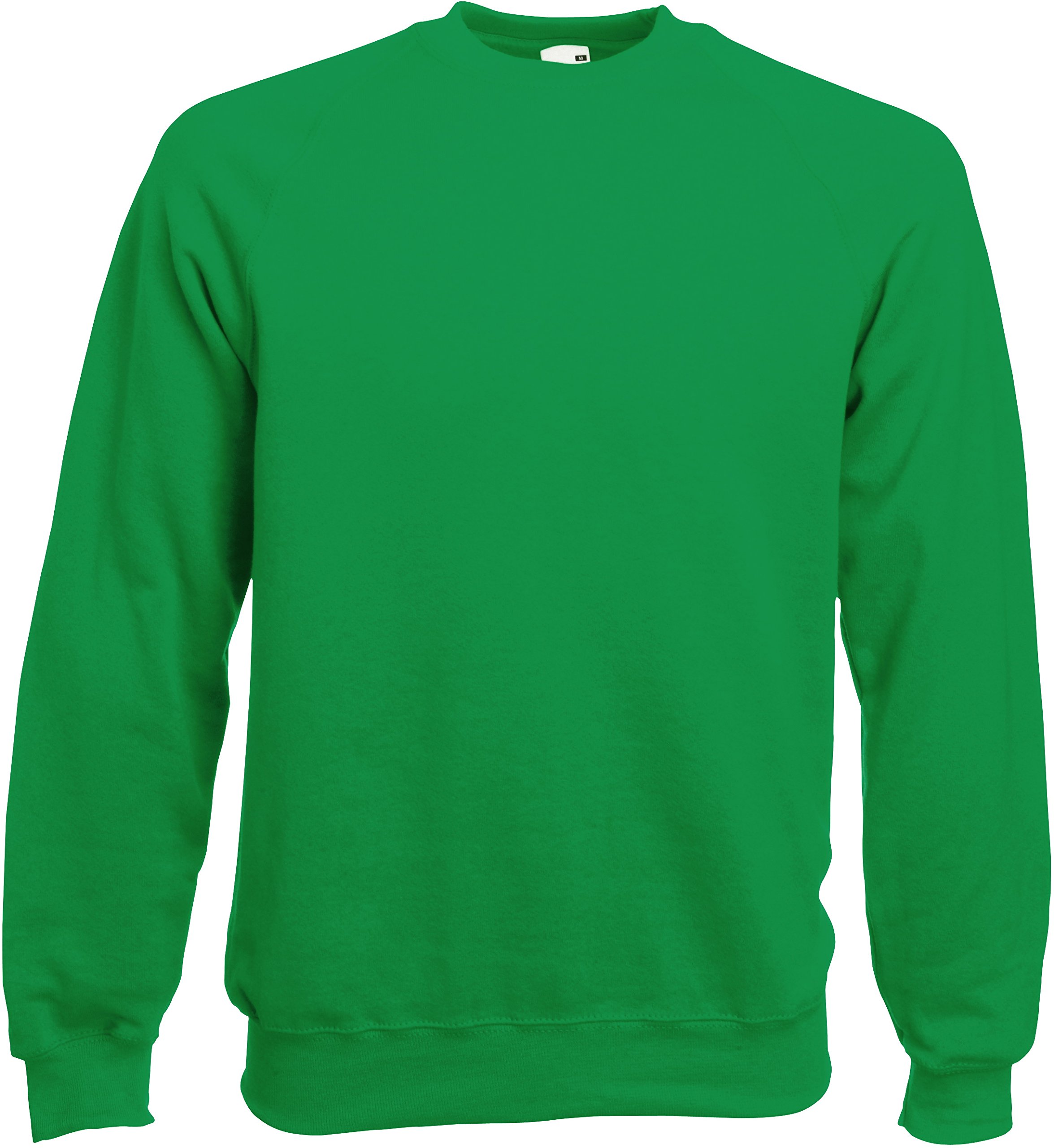 Fruit of the Loom - Sweatshirt Raglan Sweat XXL,Kelly Green