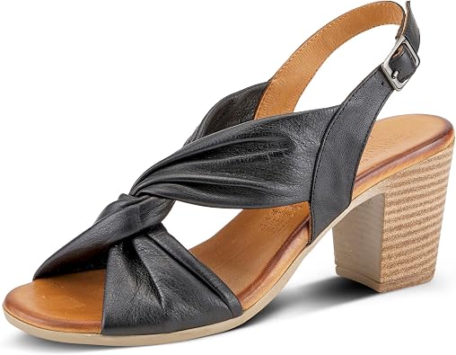 Spring Step Womens Madeleine Ankle Strap Sandal