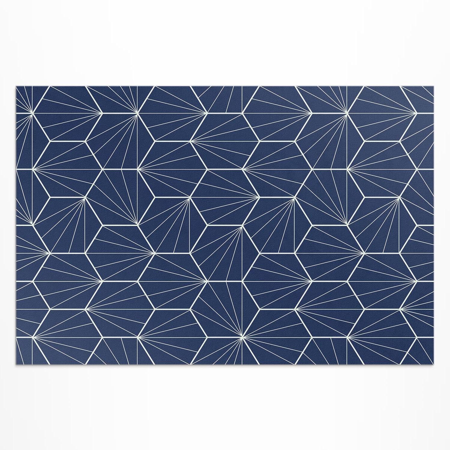 Tapis sol vinyle 120x180 imperméable PVC antidérapant et lavable pour extérieur