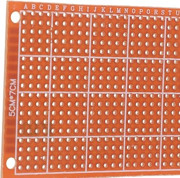 VOSAREA Basic Electronics Circuit Board Kit for Beginners with Pcb Components and Breadboard, Enhancing Practical Skills and Electrical Teaching, for Electronic Experimentation and DIY