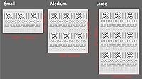 Vista 6 de PINKIPO® 【2 Pack】, Mudcloth, Large WALL STENCIL, Modern Geometric Wall Stencils for Painting, Stencils For Walls, Tribal Wall Stencil
