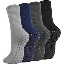 Hospital Non Slip Socks for Elderly Grip Socks with Silicone Dots