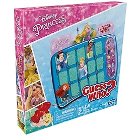 Hasbro Gaming Guess Who? Disney Princess Edition Kids Board Game, Fun Game for Families and Kids Ages 5 and Up, Preschool Games (Amazon Exclusive)