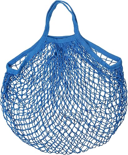 MECCANIXITY Bolsa de malla de algodón reutilizable lavable malla malla bolsa organizador para frutas y verduras compras