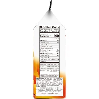 Pepperidge Farm Goldfish Baked with Whole Grain Cheddar Crackers, 6.6 Oz, (Pack of 6)
