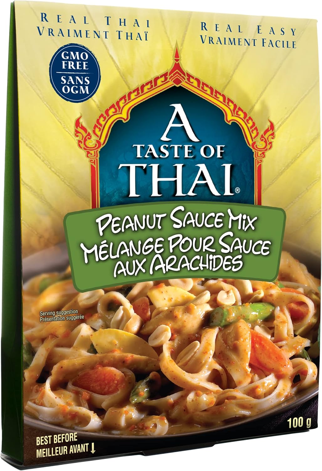 A Taste of Thai Peanut Sauce Mix, 100 g (Pack of 1) Amazon.ca