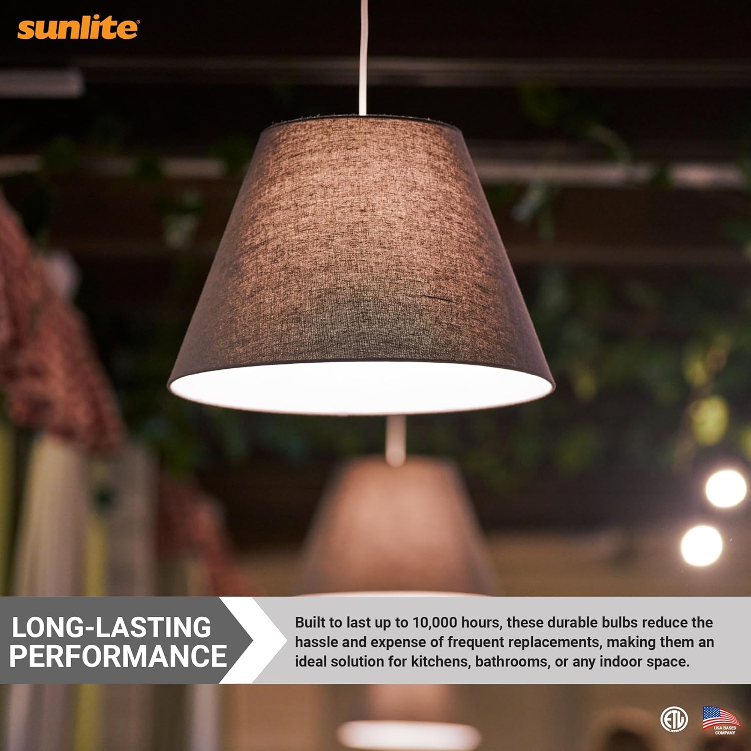 Sunlite ShabBulb, Shabbat Permissible LED Light Bulb, 7 Watt (40 Watt Equivalent) 4000K Cool White