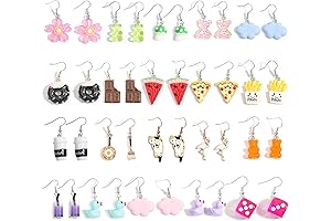 20-Pairs of Delightful Earrings for the Teen Spirit