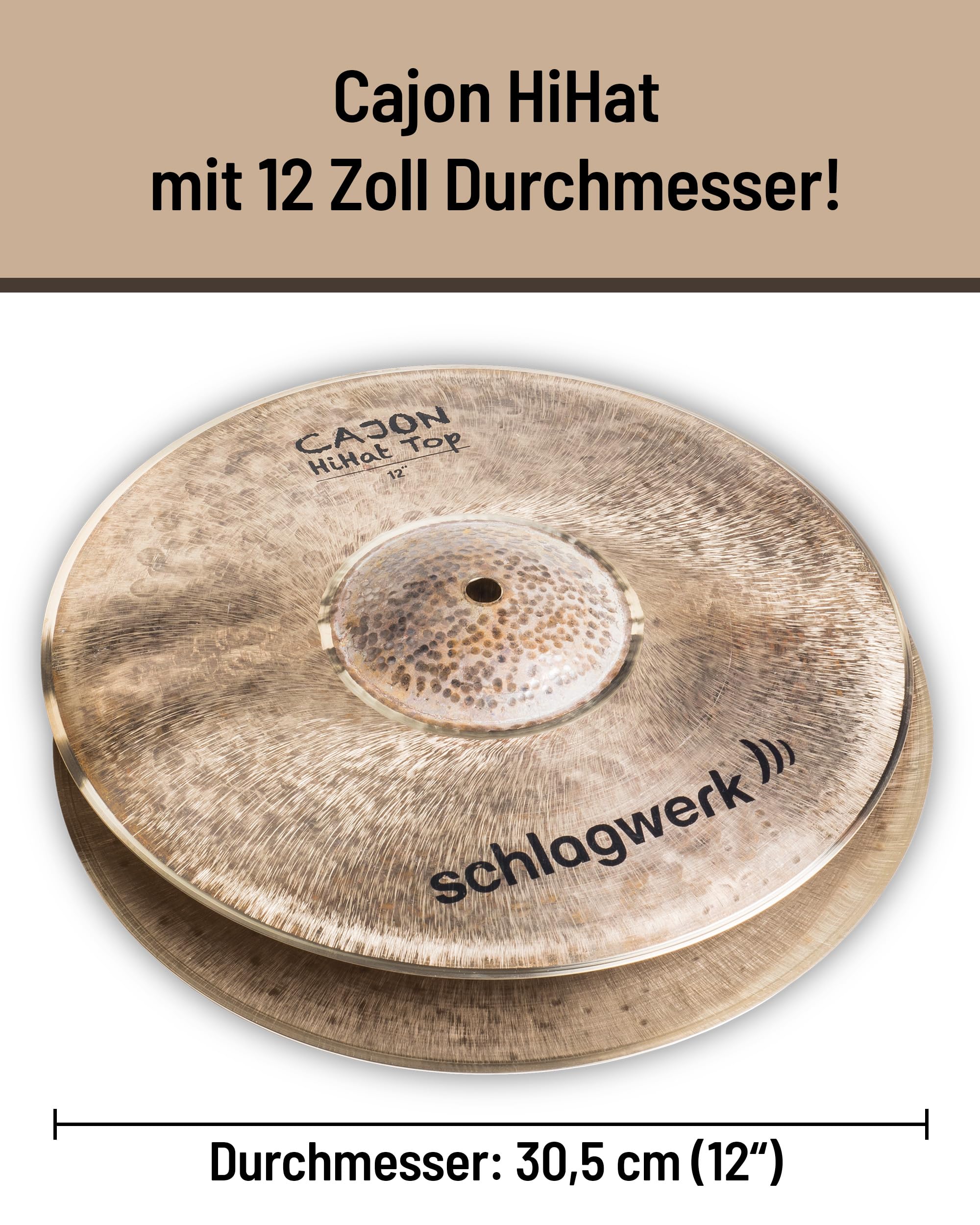 Amazon | Schlagwerk シュラグヴェルク カホンシンバル ハイハット SR