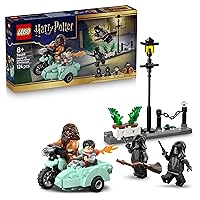 LEGO Harry Potter Fuga da Privet Drive di Hagrid e Harry - Moto Giocattolo con 4 Minifigure