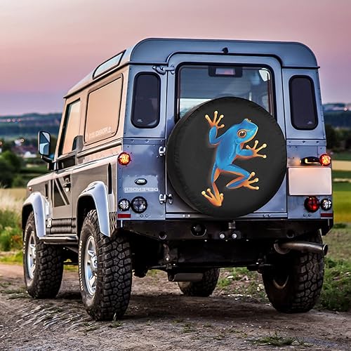 Miniatura 6 de Cubierta de neumático de repuesto para caravana, realista, impermeable, a prueba de polvo, universal para remolque, CRV, SUV, camioneta, campamento,